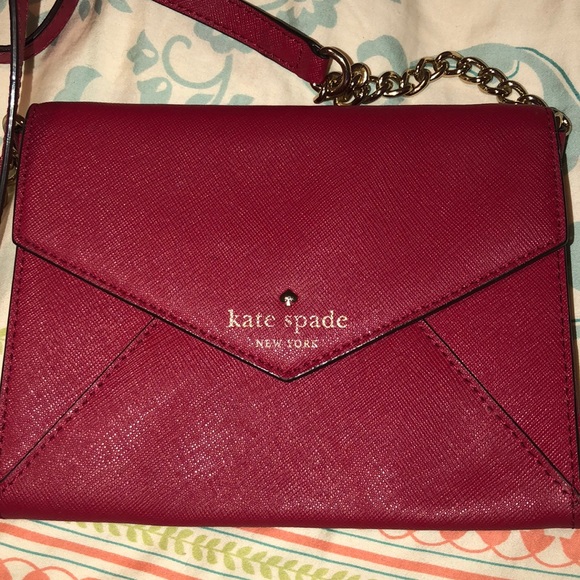 Kate Spade Red Crossbody - Picture 3 of 5